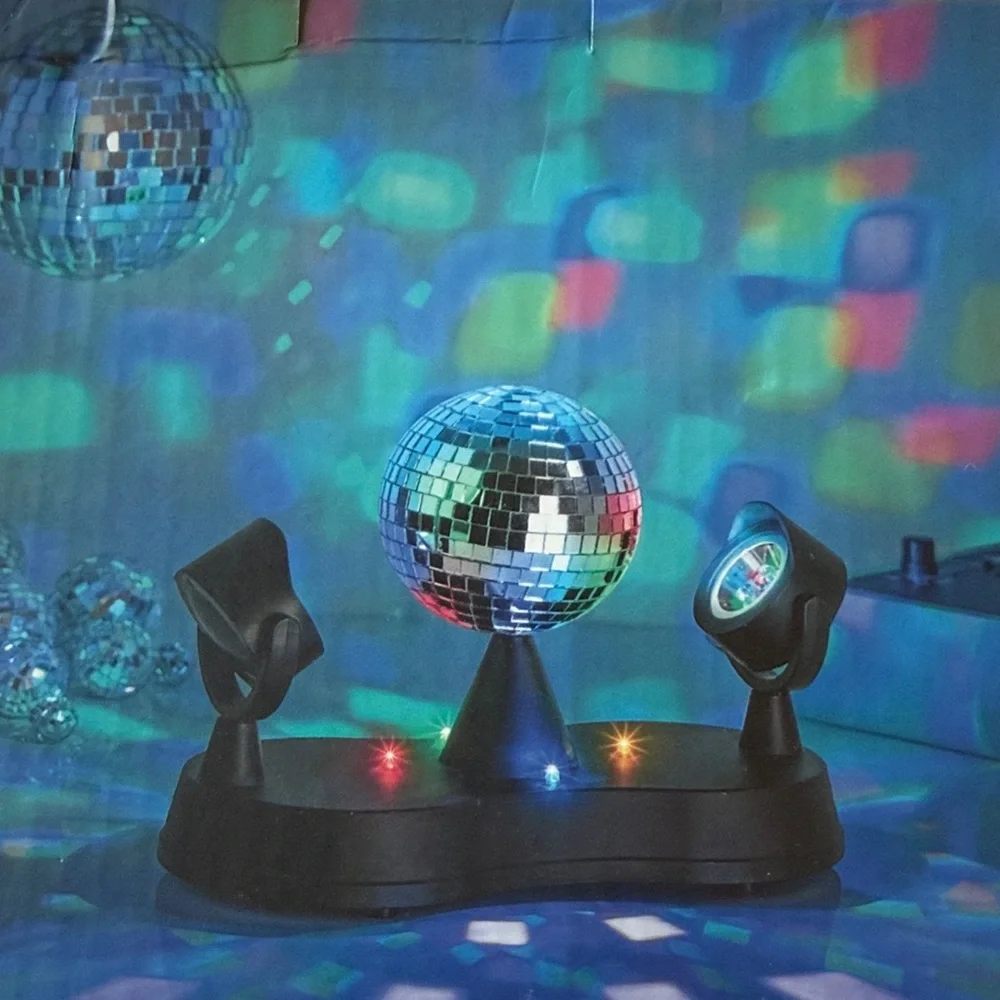 Rotating Disco Light with Multicolor LED - New in Box!!